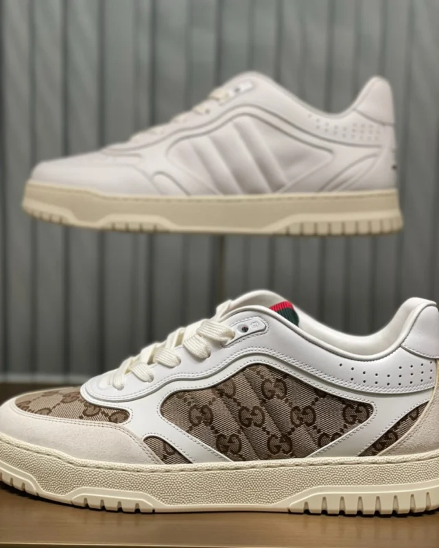 Step into style - one luxury sneaker at a time. Make a statement in @gucci.