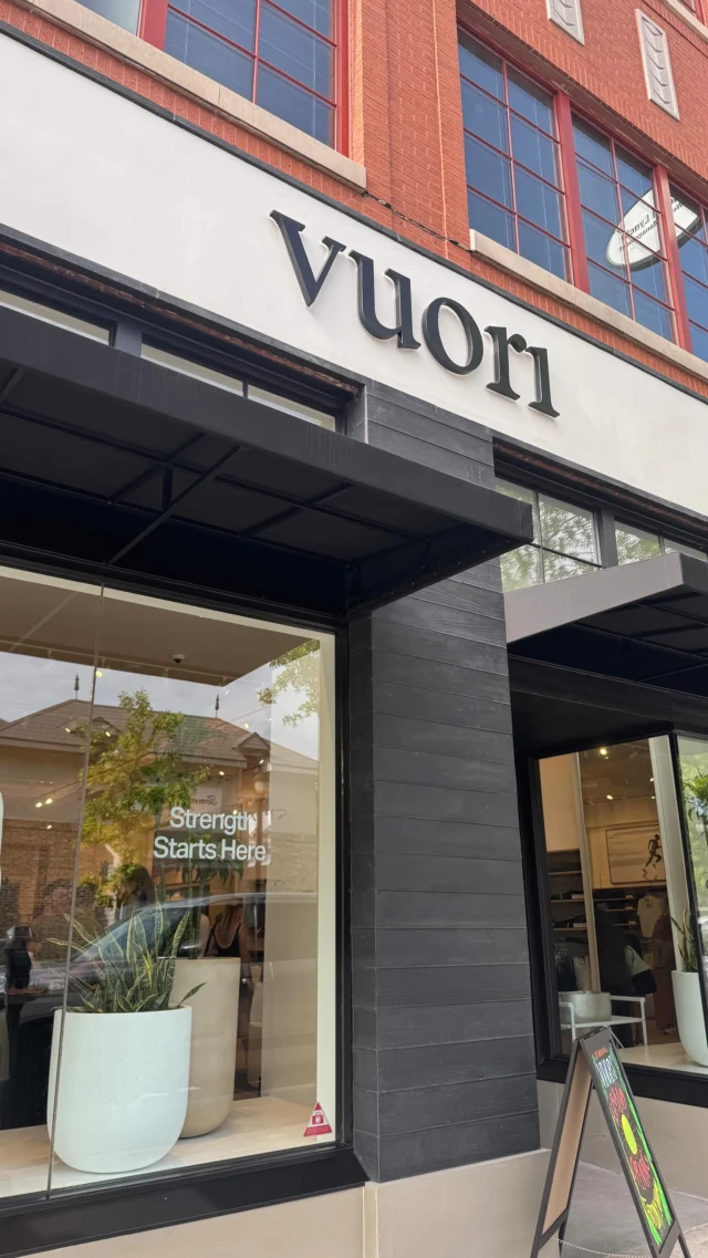 Run don’t walk! @vuoriclothing NOW OPEN!